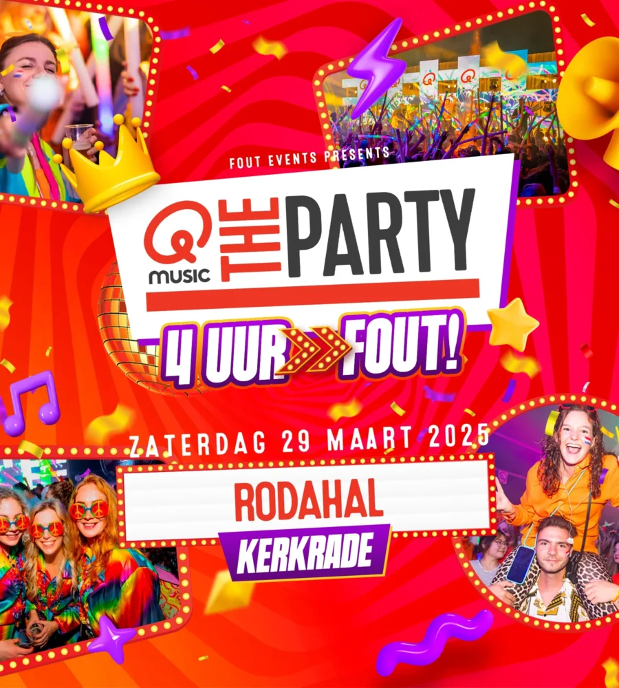 Q-Music The Party Fout XXL